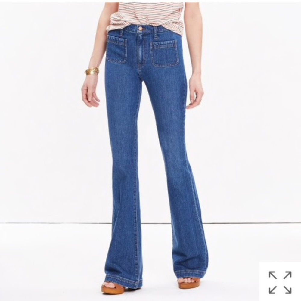 Madewell Flea Market Flare Sailor edition